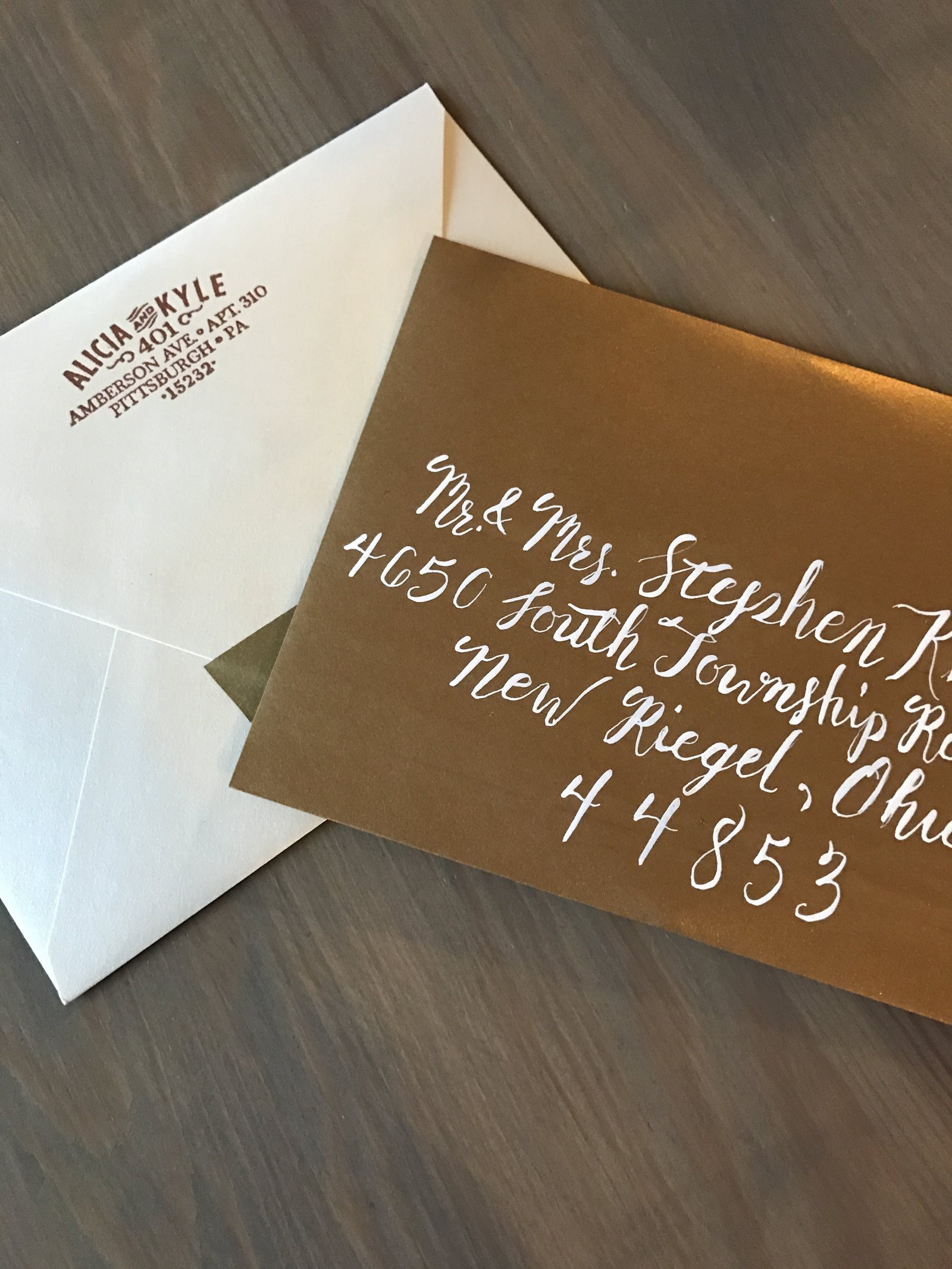 envelopes Proof & Parchment