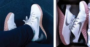 Nike Metcons 4 new pink and black and white crossfit shoes