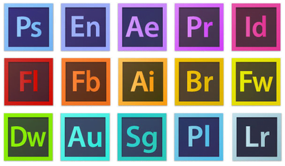 Top Small Business Tools You Can't Live Without Part Two: Adobe Creative Suite Software icons