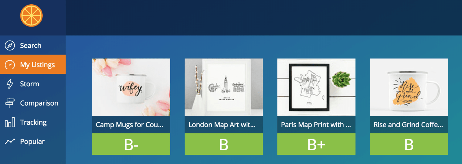 Marmalead in use Top Small Business Tools You Can't Live Without Part Two: Marmalead Etsy SEO ranking of products