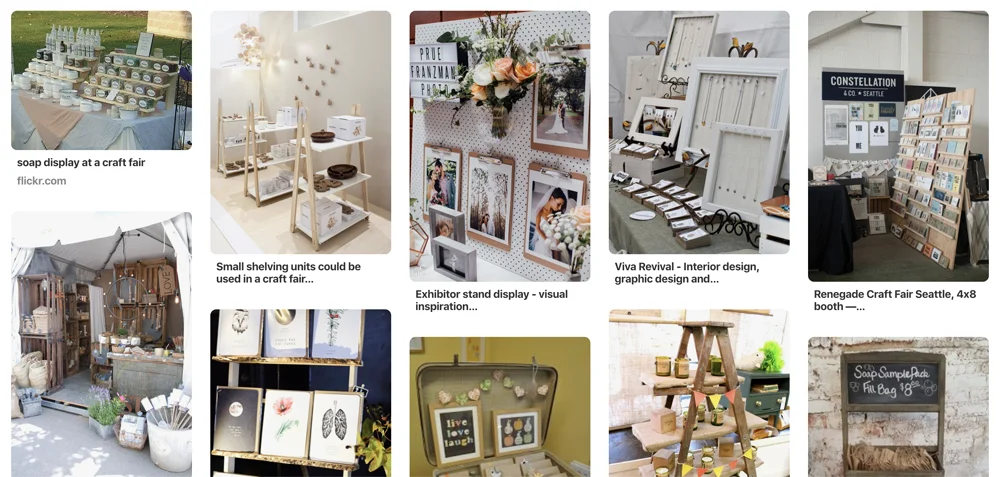How to Be Successful at Your First Craft Fair: Pinterest Inspo