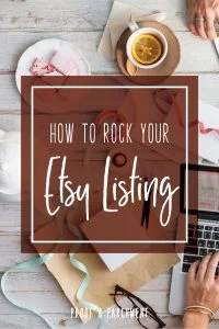 How to Rock Your Etsy Listing