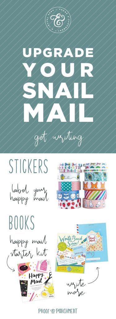 Snail Mail Letter Writing Kit for Kids 