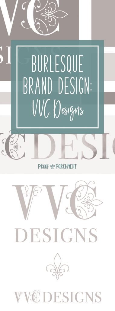 Burlesque Brand Design: VVC Designs & main logos