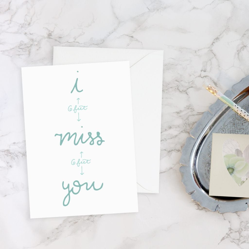 Product Spotlight: Social Distancing Cards - Proof & Parchment